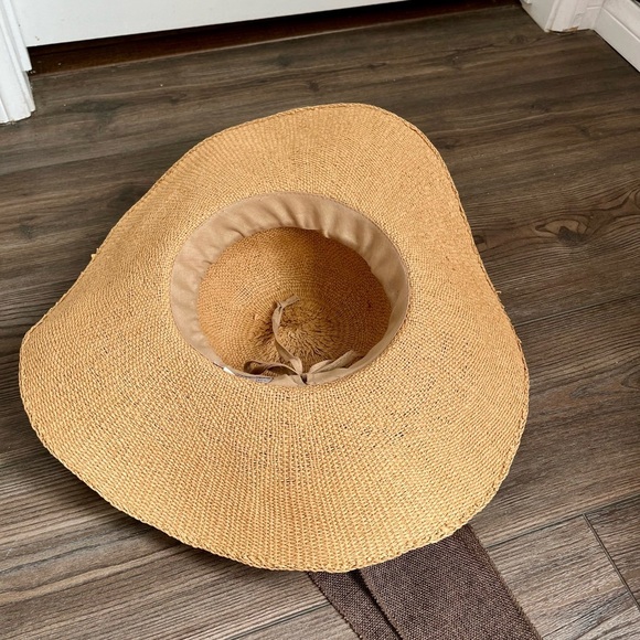 Chic Tan and Brown Sun Hat